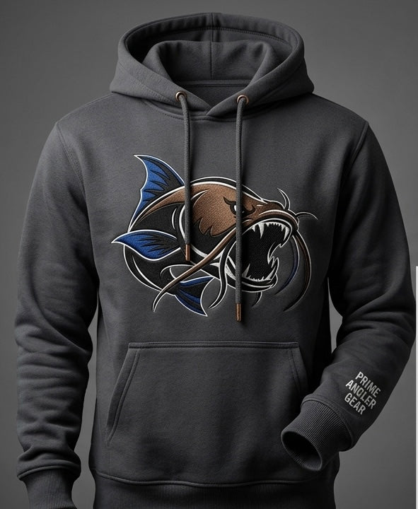 The Strike Force Catfish Hoodie (charcoal gray)