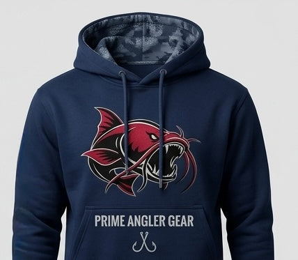 The Crimson Tide Catfish Hoodie (navy)