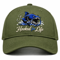 Hooked for life Performance Cap (olive)