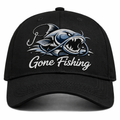 Gone Fishing Performance Cap (black)